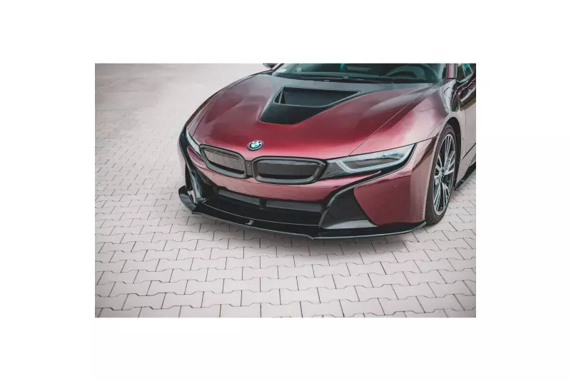 Maxton Design Frontlippe für BMW i8 Hochglanz schwarz – Ansicht 3