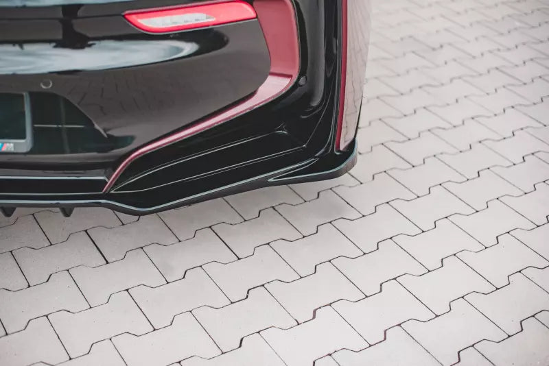 Maxton Design Heckdiffusor für BMW i8 Hochglanz schwarz – Ansicht 3