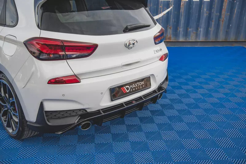 Maxton Design Heckdiffusor V.3 für Hyundai I30 N Mk3 Hatchback Hochglanz schwarz – Ansicht 2