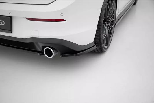 Maxton Design Diffusor Flaps für VW Golf 8 GTI / GTD Hochglanz schwarz – Ansicht 1