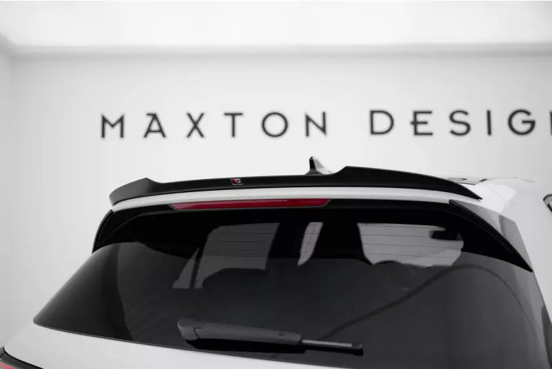 Maxton Design Heckspoiler Lippe V.1 für VW Golf 8 GTI / GTD und R (nicht performance) Hochglanz schwarz – Ansicht 1