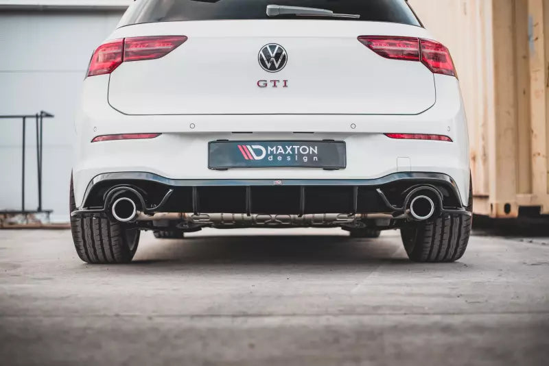 Maxton Design Heckdiffusor V.1 für VW Golf 8 GTI / GTD / GTE / R-Line Hochglanz schwarz – Ansicht 2