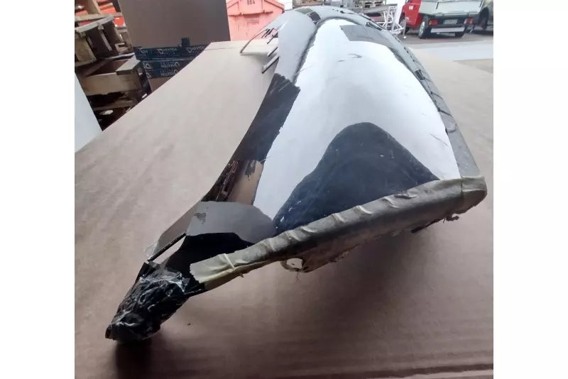Maxton Design Heckdiffusor R32 Look Glatt für VW Golf 5 R32 Stoßstange Hochglanz schwarz – Ansicht 2