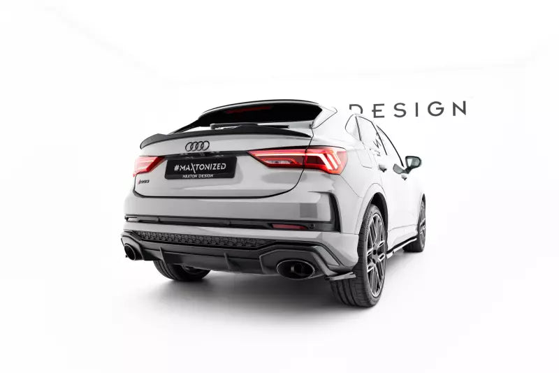 Maxton Design Heckspoiler Lippe für Audi RSQ3 F3 Sportback Hochglanz schwarz – Ansicht 2