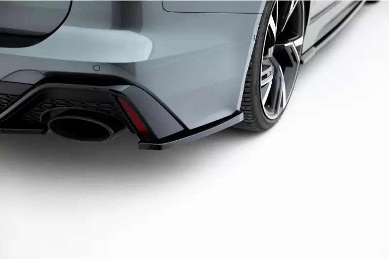 Maxton Design Diffusor Flaps V.1 für Audi RS6 / RS7 C8 Hochglanz schwarz – Ansicht 1