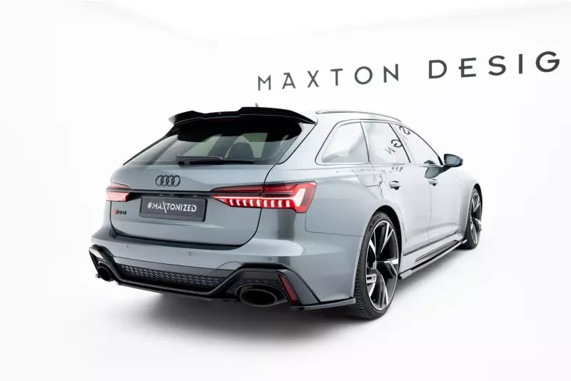 Maxton Design Diffusor Flaps V.1 für Audi RS6 / RS7 C8 Hochglanz schwarz – Ansicht 2