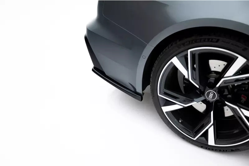 Maxton Design Diffusor Flaps V.1 für Audi RS6 / RS7 C8 Hochglanz schwarz – Ansicht 3