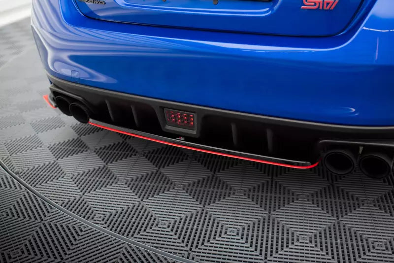 Maxton Design Heckdiffusor V.2 für Subaru Impreza WRX STI 2014-2021 Hochglanz schwarz – Ansicht 3