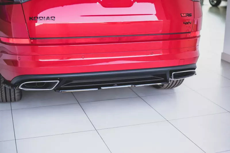 Maxton Design Heckdiffusor für Skoda Kodiaq RS Hochglanz schwarz – Ansicht 1