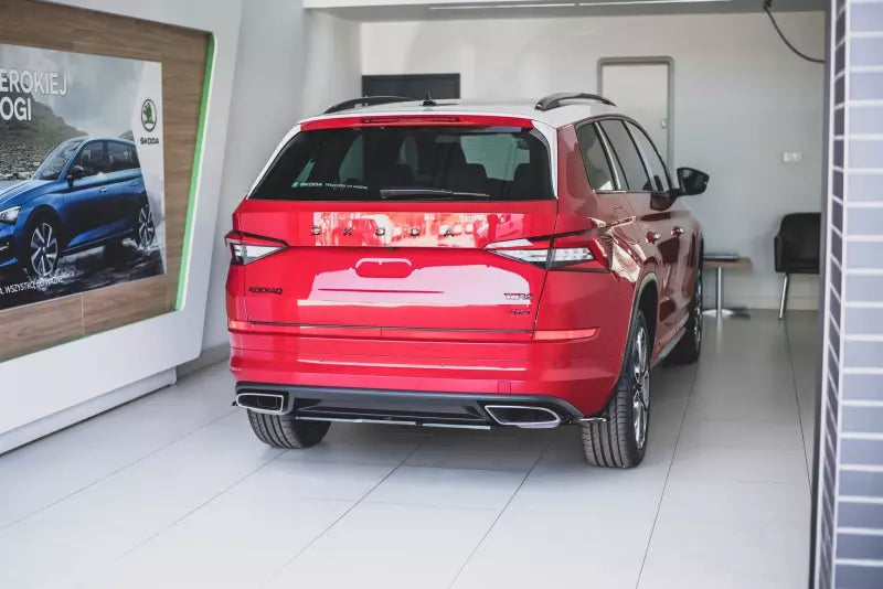 Maxton Design Heckdiffusor für Skoda Kodiaq RS Hochglanz schwarz – Ansicht 3
