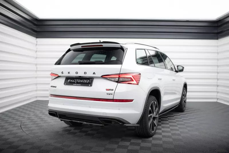 Maxton Design Heckdiffusor DTM Look für Skoda Kodiaq RS Hochglanz schwarz – Ansicht 1