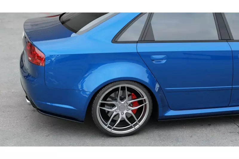 Maxton Design Diffusor Flaps V.1 für Audi RS4 B7 Hochglanz schwarz – Ansicht 2