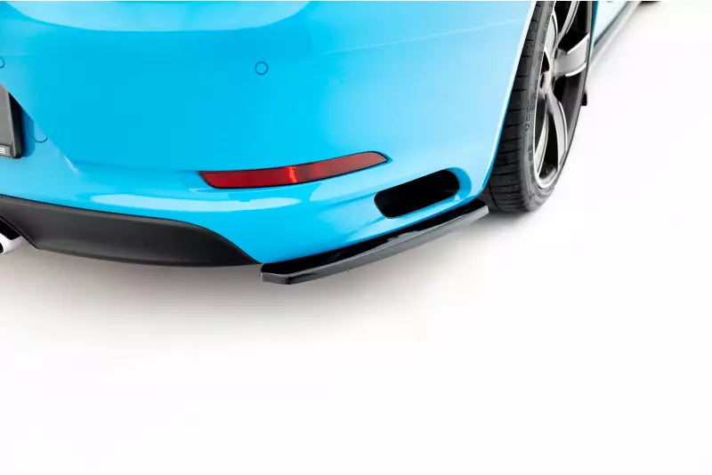 Maxton Design Diffusor Flaps für Porsche 911 Carrera 991 Hochglanz schwarz – Ansicht 1