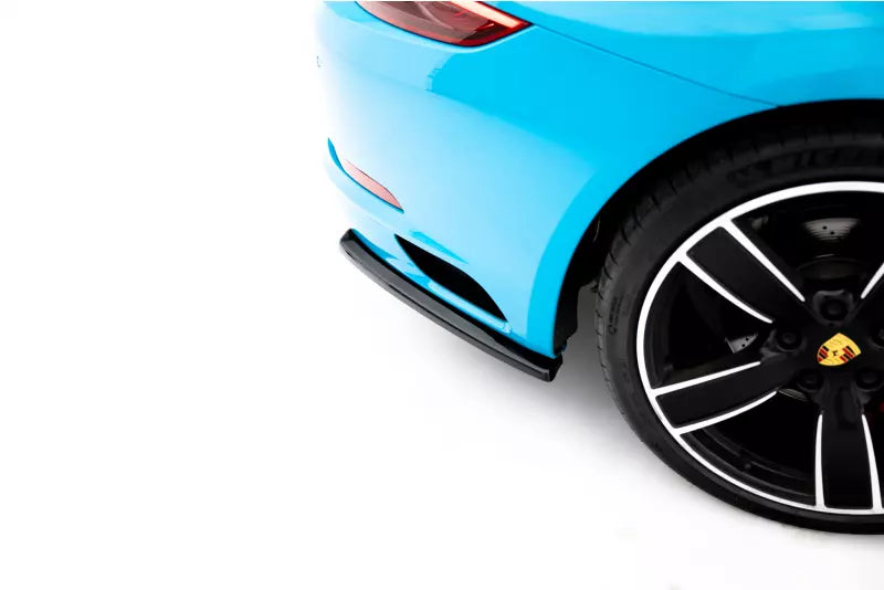 Maxton Design Diffusor Flaps für Porsche 911 Carrera 991 Hochglanz schwarz – Ansicht 3