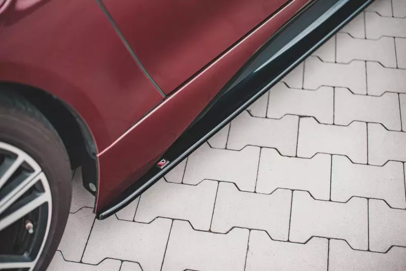 Maxton Design Seitenschweller (Paar) für BMW i8 Hochglanz schwarz – Ansicht 4
