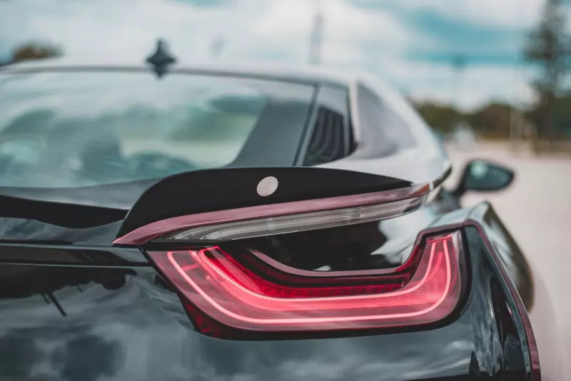 Maxton Design Heckspoiler Lippe für Paket BMW i8 Hochglanz schwarz – Ansicht 3