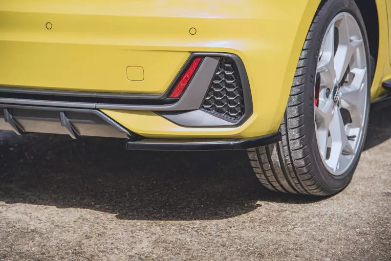 Maxton Design Diffusor Flaps für Audi A1 GB S-Line Hochglanz schwarz – Ansicht 3