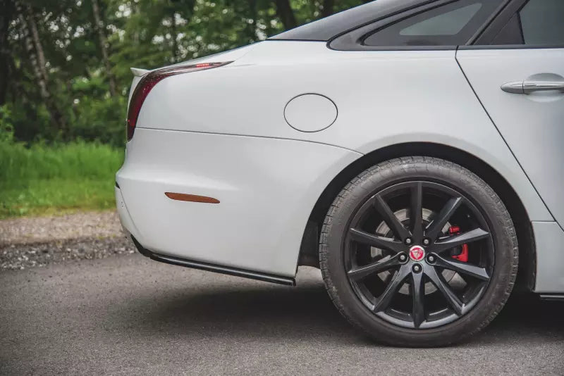 Maxton Design Diffusor Flaps für Jaguar XJ X351 Hochglanz schwarz – Ansicht 2