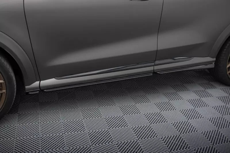 Maxton Design Seitenschweller (Paar) für Ford Puma ST-Line Hochglanz schwarz – Ansicht 1