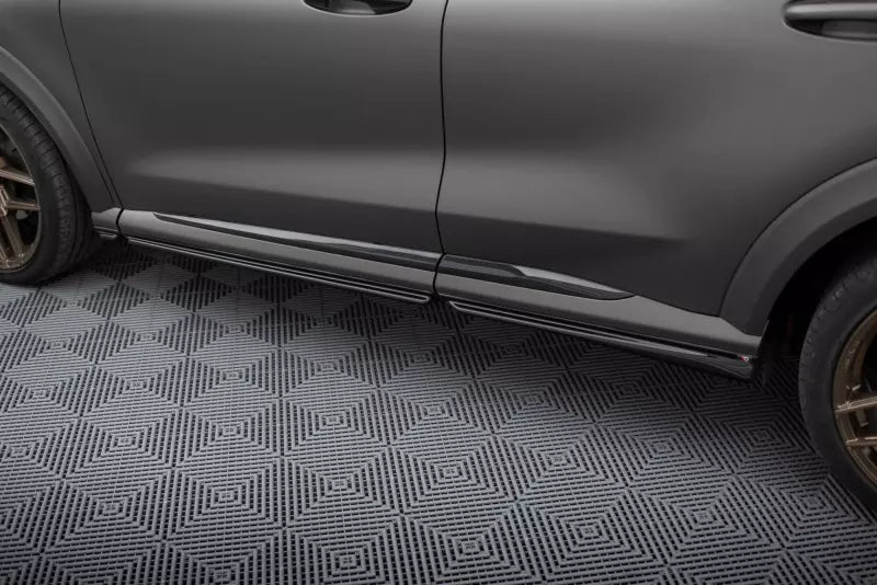 Maxton Design Seitenschweller (Paar) für Ford Puma ST-Line Hochglanz schwarz – Ansicht 3
