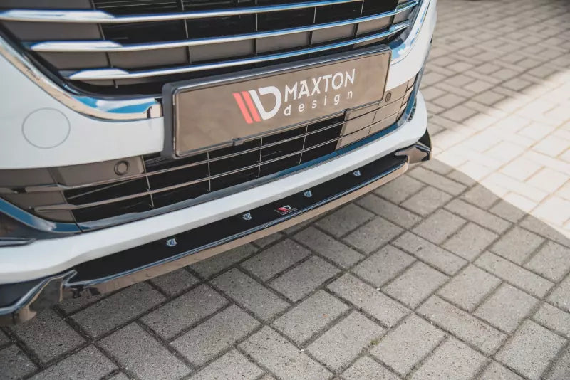 Maxton Design Frontlippe für Ford Mondeo Mk5 Facelift Hochglanz schwarz – Ansicht 2