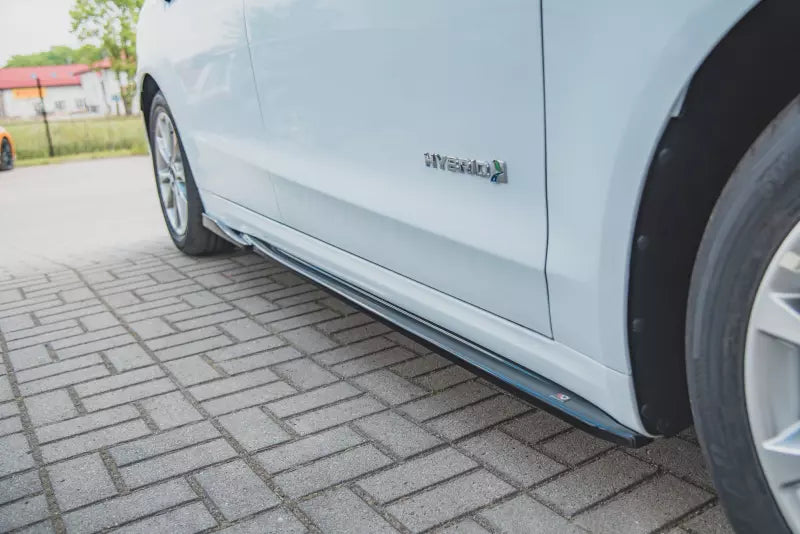 Maxton Design Seitenschweller (Paar) für Ford Mondeo Mk5 Facelift Hochglanz schwarz – Ansicht 4