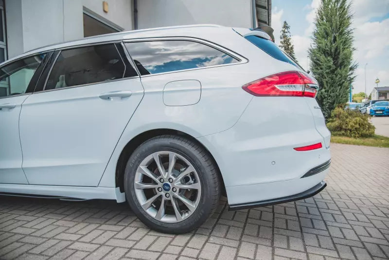 Maxton Design Heckdiffusor für Ford Mondeo Platinium Mk5 Kombi Facelift Hochglanz schwarz – Ansicht 3
