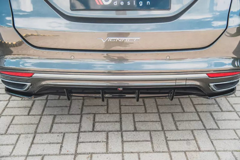 Maxton Design Heckdiffusor für Ford Mondeo Vignale Mk5 Facelift Hochglanz schwarz – Ansicht 2