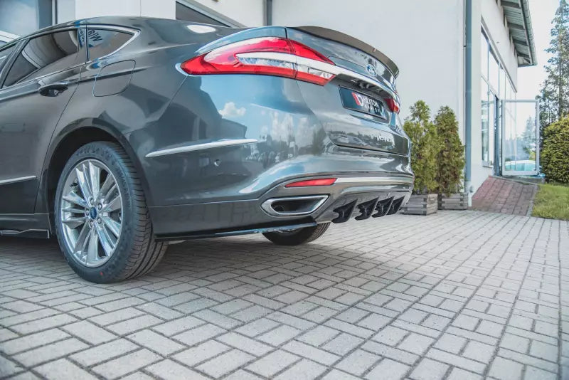 Maxton Design Heckdiffusor für Ford Mondeo Vignale Mk5 Facelift Hochglanz schwarz – Ansicht 4