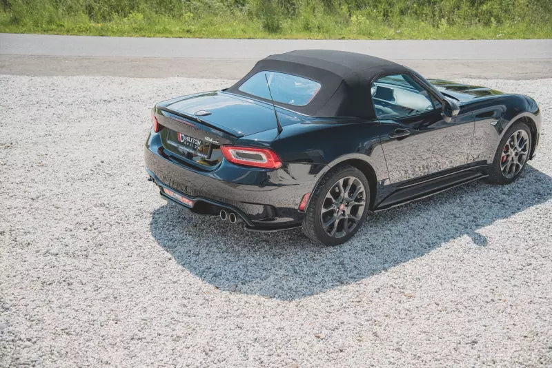 Maxton Design Heckdiffusor für Fiat 124 Spider Abarth Hochglanz schwarz – Ansicht 3