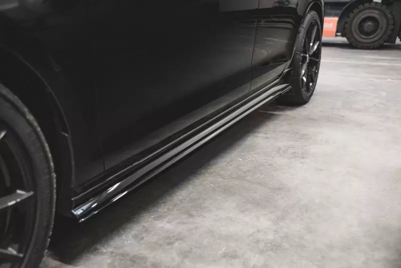 Maxton Design Seitenschweller (Paar) für VW Golf 7 GTI TCR Hochglanz schwarz – Ansicht 2