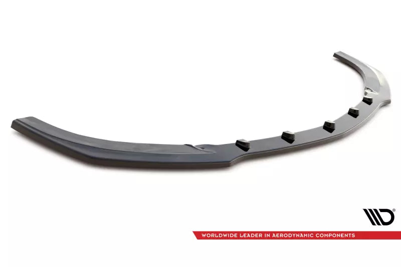 Maxton Design Frontlippe V.2 für Mercedes GT 63 AMG S 4 Türer Coupe Aero Hochglanz schwarz – Ansicht 4