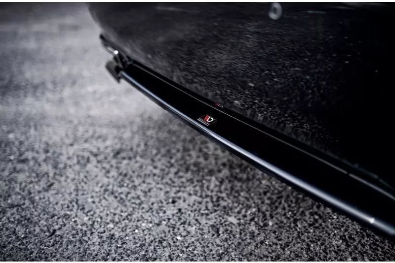 Maxton Design Heckdiffusor für Lexus LS Mk4 Facelift Hochglanz schwarz – Ansicht 3