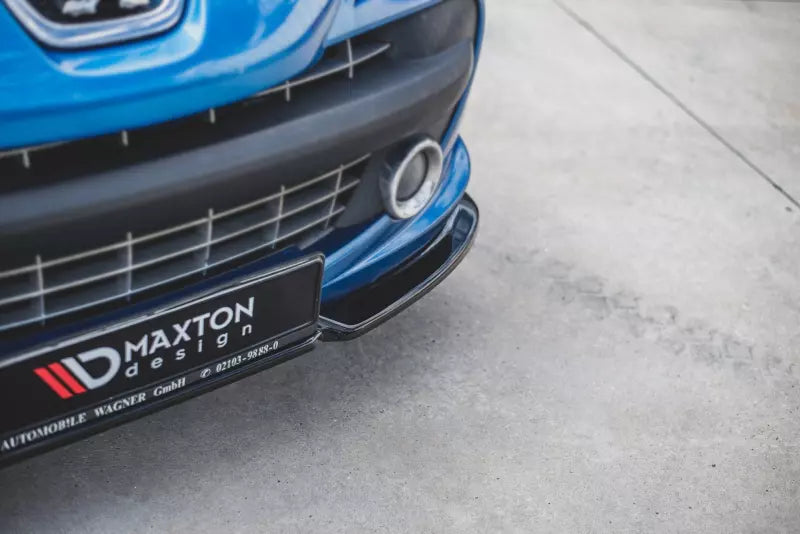 Maxton Design Frontlippe für Peugeot 207 Sport Hochglanz schwarz – Ansicht 3