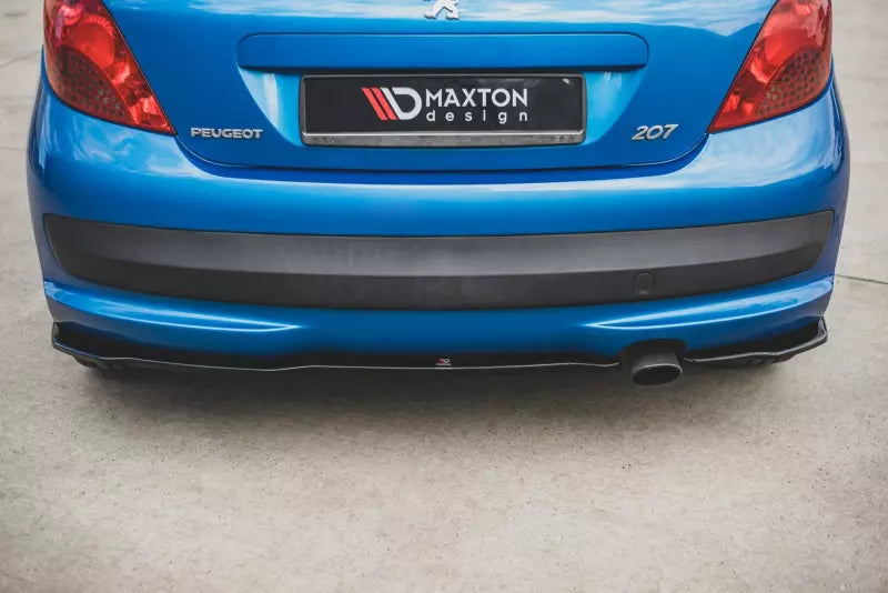 Maxton Design Heckdiffusor für Peugeot 207 Sport Hochglanz schwarz – Ansicht 2