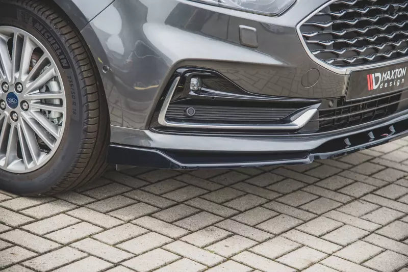 Maxton Design Frontlippe für Ford S-Max Mk2 Facelift Hochglanz schwarz – Ansicht 3