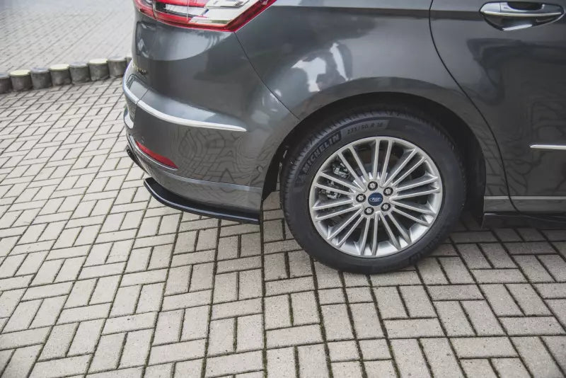 Maxton Design Diffusor Flaps für Ford S-Max Vignale Mk2 Facelift Hochglanz schwarz – Ansicht 3