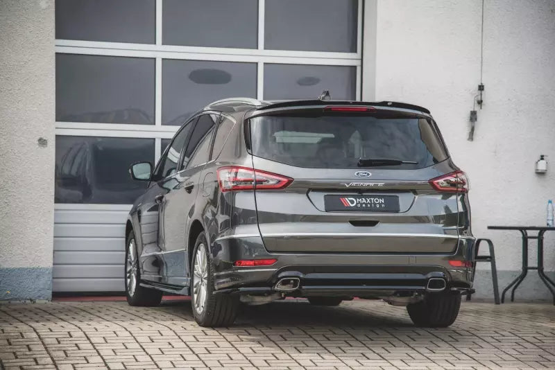 Maxton Design Diffusor Flaps für Ford S-Max Vignale Mk2 Facelift Hochglanz schwarz – Ansicht 4