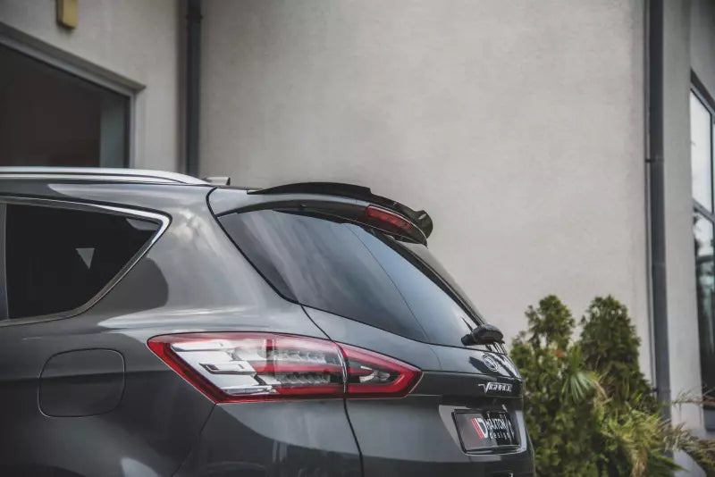 Maxton Design Heckspoiler Lippe für Ford S-Max Mk2 Facelift Hochglanz schwarz – Ansicht 2