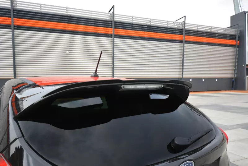 Maxton Design Heckspoiler Lippe für Ford Focus ST-Line Mk3 Facelift Hochglanz schwarz – Ansicht 1