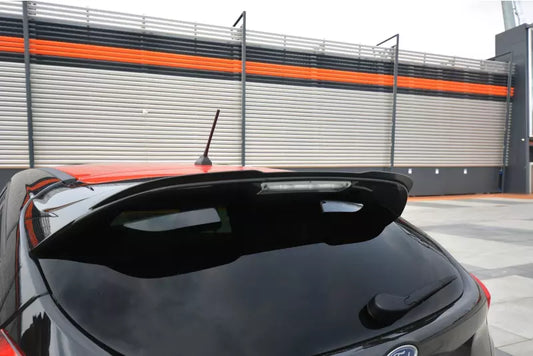 Maxton Design Heckspoiler Lippe für Ford Focus ST-Line Mk3 Facelift Hochglanz schwarz – Ansicht 1