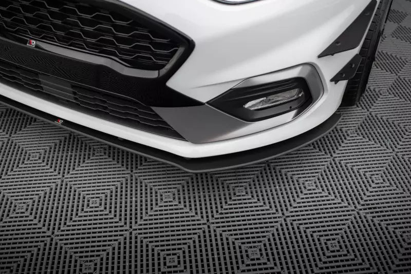 Maxton Design Street Pro Frontlippe für Ford Fiesta ST / ST-Line Mk8 schwarz – Ansicht 4