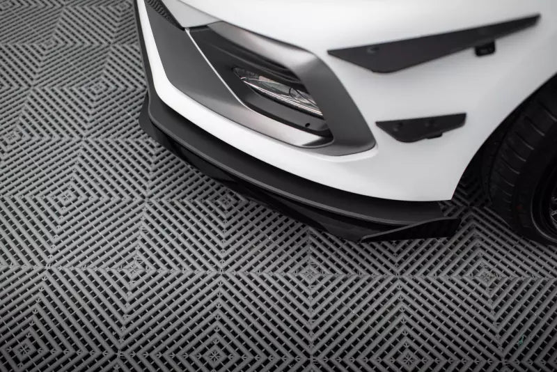 Maxton Design Street Pro Diffusor Flaps für Ford Fiesta ST / ST-Line Mk8 Hochglanz schwarz – Ansicht 4