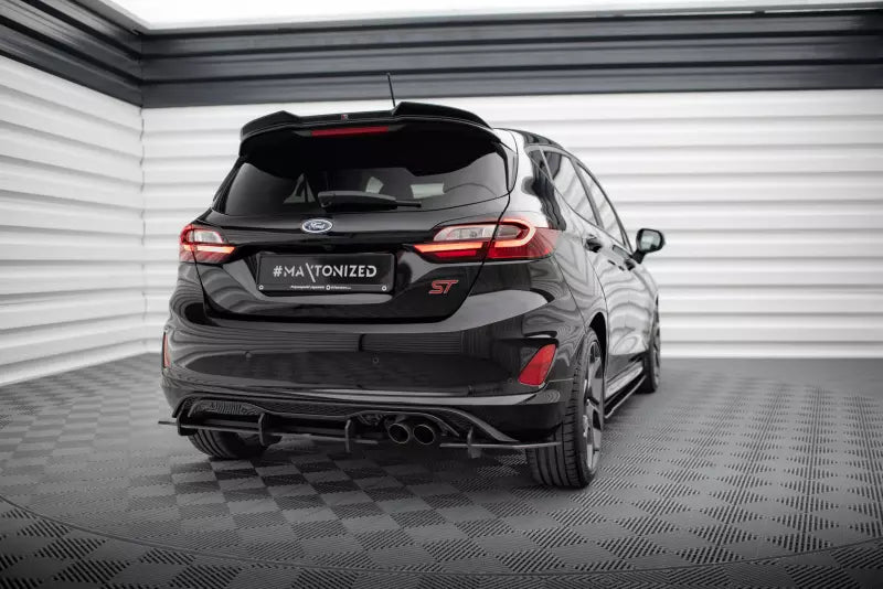 Maxton Design Street Pro Heckdiffusor für Ford Fiesta ST Mk8 Schwarz – Ansicht 3