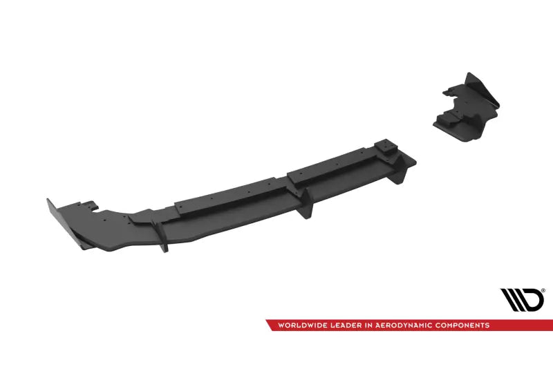 Maxton Design Street Pro Heckdiffusor für Ford Fiesta ST Mk8 Hochglanz schwarz mit Flaps – Ansicht 4
