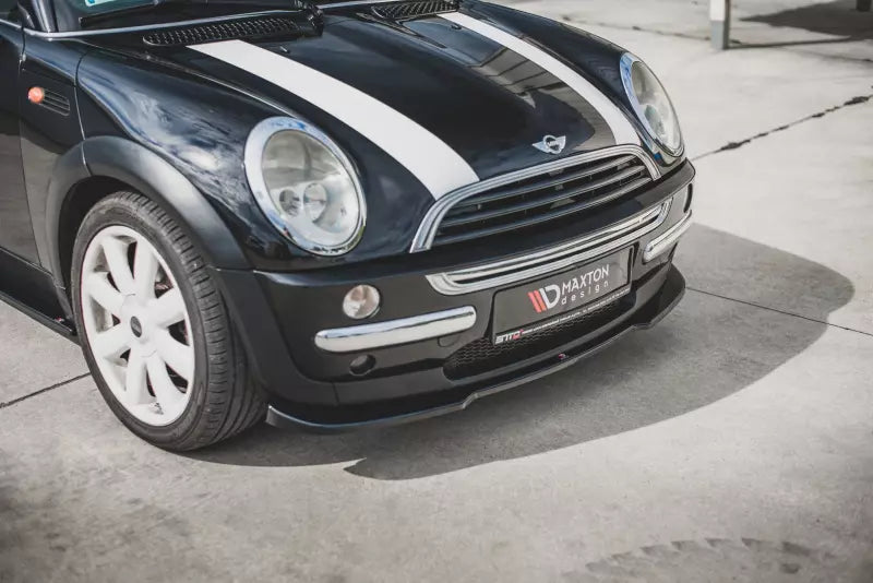 Maxton Design Frontlippe für Mini Cooper / One R50 Hochglanz schwarz – Ansicht 1