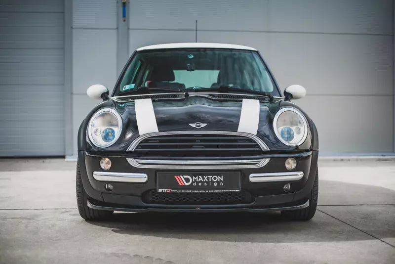 Maxton Design Frontlippe für Mini Cooper / One R50 Hochglanz schwarz – Ansicht 2