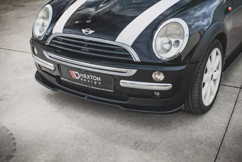 Maxton Design Frontlippe für Mini Cooper / One R50 Hochglanz schwarz – Ansicht 3