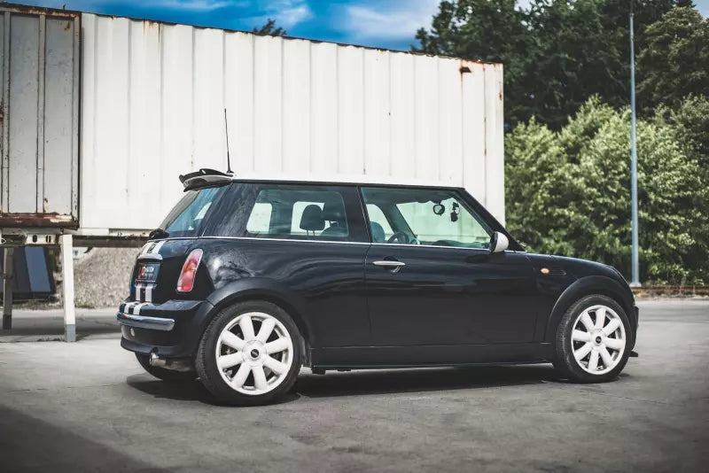 Maxton Design Heckspoiler Lippe für Mini Cooper / One R50 Hochglanz schwarz – Ansicht 3