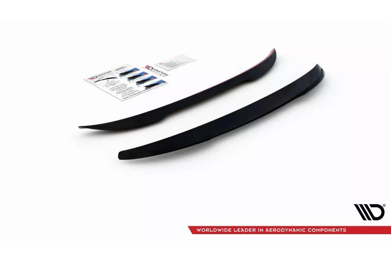 Maxton Design Heckspoiler Lippe für Mini Cooper / One R50 Hochglanz schwarz – Ansicht 4